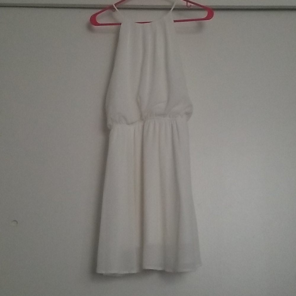 Classic white dress